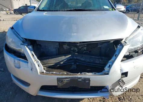 2014 Nissan Sentra Fe+ S/Fe+ Sv/S/Sl/Sr/Sv из США, поврежденный, VIN 3N1AB7AP7EY242934
